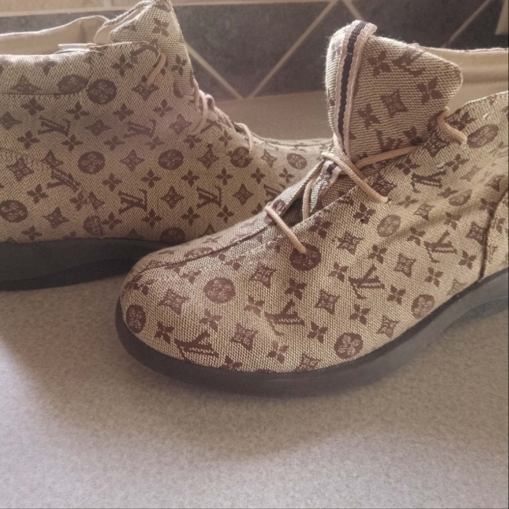 Louis Vuitton Monogram Ankle Boots